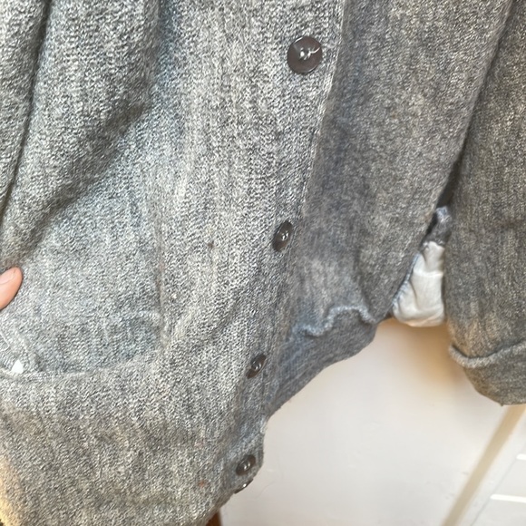 Pendleton Gray button up sweater. - Picture 3 of 4